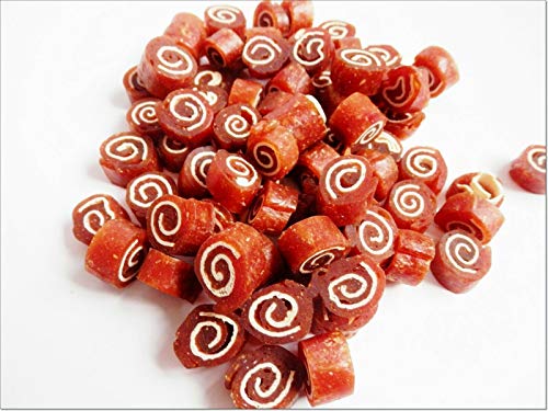 +/- 150 rollos pequeños con pato y bacalao