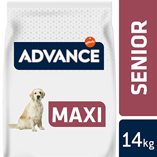 ADVANCE Maxi Senior - Pienso para Perros Senior De Razas Grandes - 14 Kg