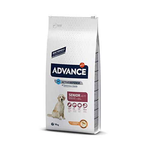 ADVANCE Maxi Senior - Pienso para Perros Senior De Razas Grandes - 14 Kg