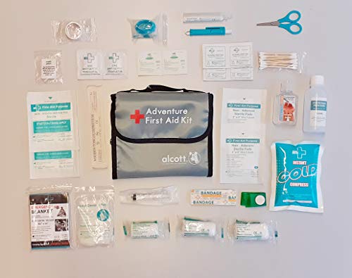 Alcott Kit de primeros auxilios (47 piezas).