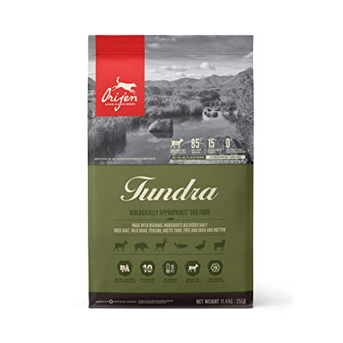 Alimento para perros Orijen Tundra seco 25lb