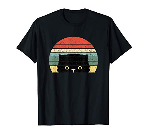 Amante de los gatos Retro Exótico de pelo corto Gato Camiseta