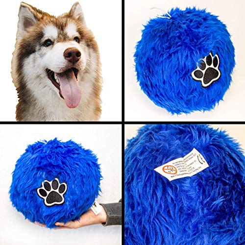 Bola suave y esponjosa para perros Husky siberianos – Bola de tamaño grande