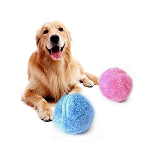 BYFRI Mascota Bola mágica de Juguete eléctrico de Juguete Bola de Rodillo del Rodillo automático del Gato Mascota de Juguete Bola mágica Bola Perro Necesidad de Uso de la batería 5pcs / Set