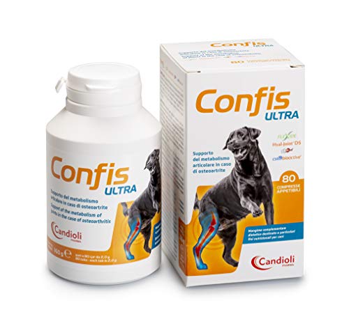 candioli confis Ultra suplemento para Perros y Gatos, 80 Comprimidos