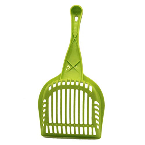 CXZC Pala para Gatos Grandes, Pala para Caca de Mascota de plástico Resistente, Ligera y de fácil Limpieza.