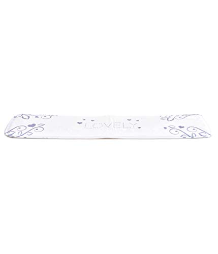 Dehner 4376307 - Esterilla para Ventana de Gato Siesta, Aprox. 90 x 25 x 1 cm, poliéster, Color Blanco, 500 g