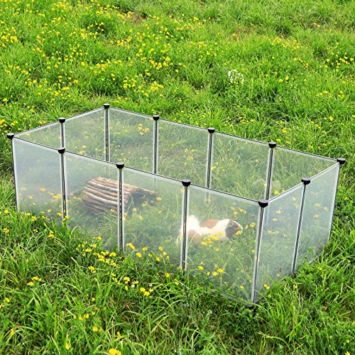 dibea Valla Para Animales Parque Para Mascotas Recinto Interior Ampliable 145X74X47 Cm