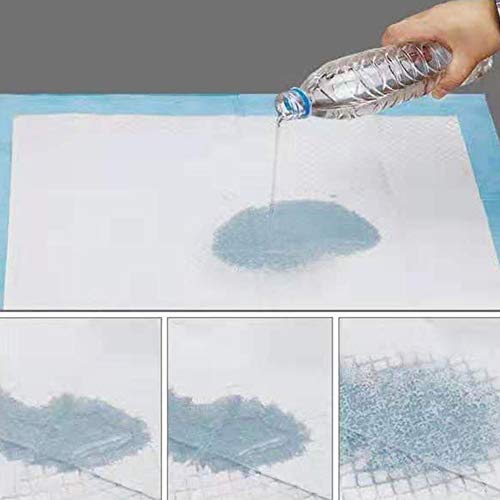 DZL-empapadores Perros(XL 60X90CM60PCS, Blanco) Empapadores de adiestramiento para Mascotas y Cachorro