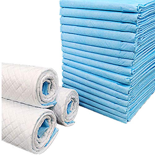 DZL-empapadores Perros(XL 60X90CM60PCS, Blanco) Empapadores de adiestramiento para Mascotas y Cachorro