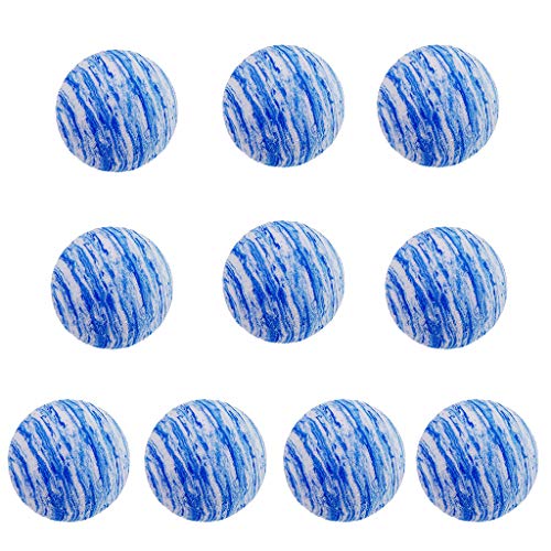 ECMQS - Juego de 10 pelotas de espuma natural para gatos
