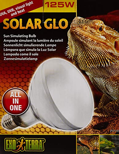 Exo Terra Bombilla Solar GLO Vapor de Mercurio, 125 W