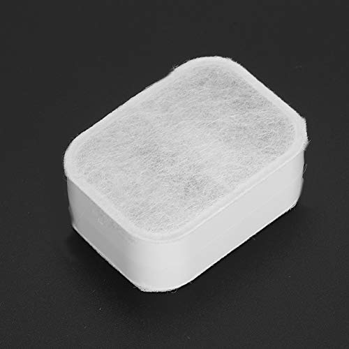 Fdit 4 Uds Filtro de Repuesto para Fuente para Mascotas, Cartuchos de Filtro para Fuente de Agua para Mascotas para dispensador automático de Agua para Flores, Fuente para Beber(Filtro Lotus 4 + 1)