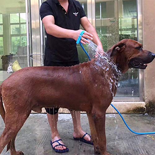 FDSJKD Nuevo por Pet por por Perro GLOVEN DE BAÑO DUCHO Ducha DE Ducha Masaje PEQUEÑO PEVULARIO PEVULARIO con Manguera DE Agua para Cat Dog HERMENION Y BAÑO