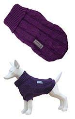 Freedog FD5000554 - Jersey Lana, para Perro, Color Mora