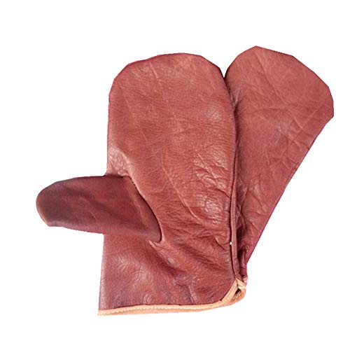 Guantes de mascotas Guantes de seguridad anti-mordedura para niños Perros, gatos, reptiles, animales Protección de seguridad de piel de vacuno ultra Guantes para mordidas Mascotas Agarrando Guantes de