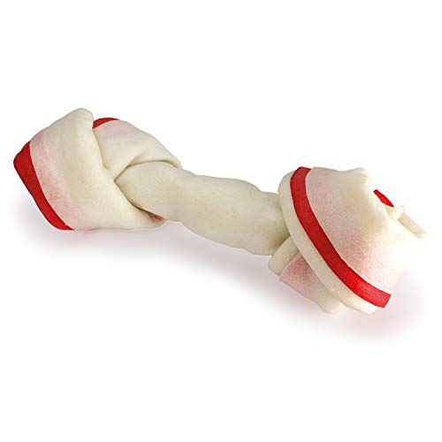 Hueso nudo rojo - 11 cm (Bolsa 1 ud.)