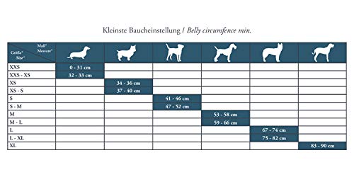 Hunter Norwegian arnés para Perros Caza, 45 x 58-79 cm, marrón