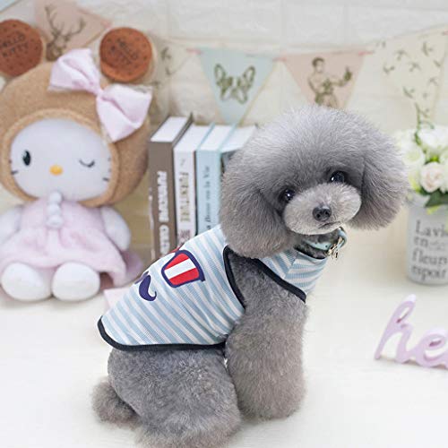 KEERADS PET Keards - Ropa para Mascotas para Perros, Chalecos, Camisas, Vestidos de Bronce, Gafas, Bigote, Chaleco, Perro, Gato, Disfraces de Animales, Ropa