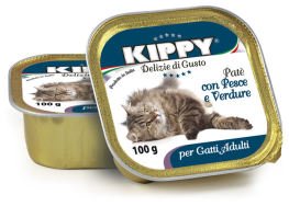 KIPPY Pienso Húmedo Gato Paté Pescado y Vegetales 16x100gr
