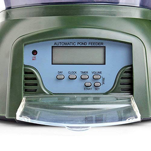 LCZ Alimentador Automático Inteligente De La Energía Acuario Acuario, Temporizador Alimento para Dispensador De Alimento para Peces De Estanque De Tortugas para Alquiler Diario