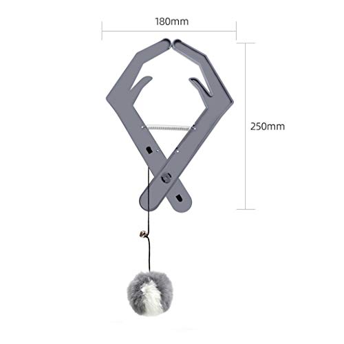 Legendog Marco De Puerta Juguete para Gatos Juguete Interactivo Divertido De Entrenamiento para Gatos Juguete De Bola para Gatitos Juguetes para Gatos con Hierba Gatera