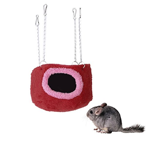 LEORX Mascota hamaca Ardilla Chinchilla cuy rata pequeños animales acurrucan hamaca