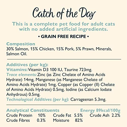 Lily's Kitchen Comida Húmeda Captura del Día para Gato (19 x 85g)