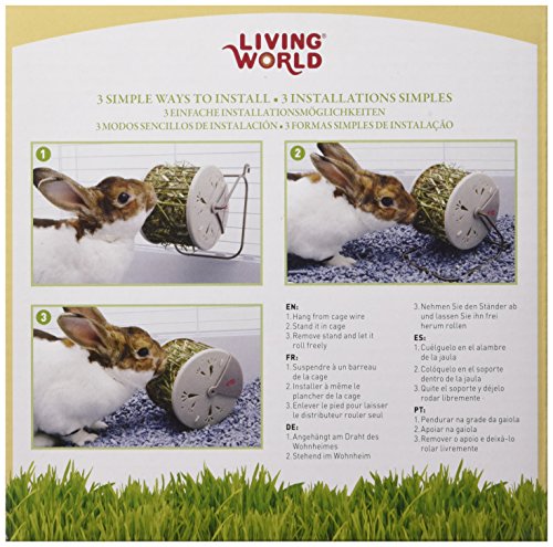 LIVING WORLD Rueda Dispensadora de Heno
