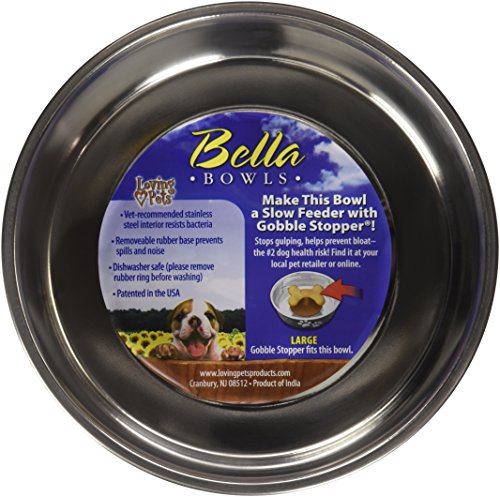 Loving Pets. Comedero para Perros Bella, pequeño de 350 ml