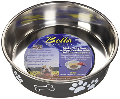 Loving Pets. Comedero para Perros Bella, pequeño de 350 ml