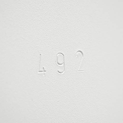 LucyBalu X Choupette I Edición Limitada I Hamaca para Gato I Hamaca de Pared 65 x 10 x 35 cm I Metal Recubierto de Polvo y Fieltro de Lana Natural (Blanco/Champagne Melange)