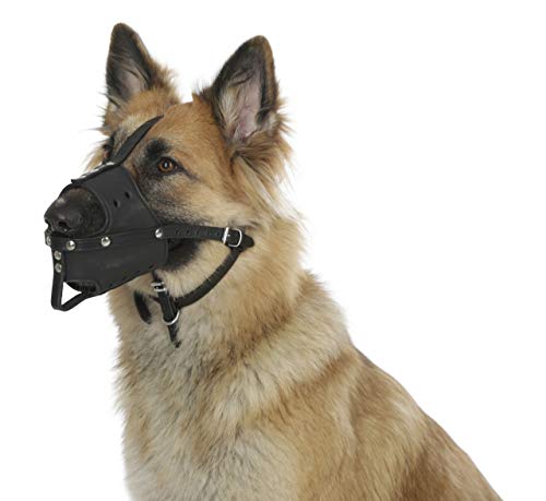 Maxi Pet 80837 - Botiquín de Piel (26 x 7,5 cm), Color Negro