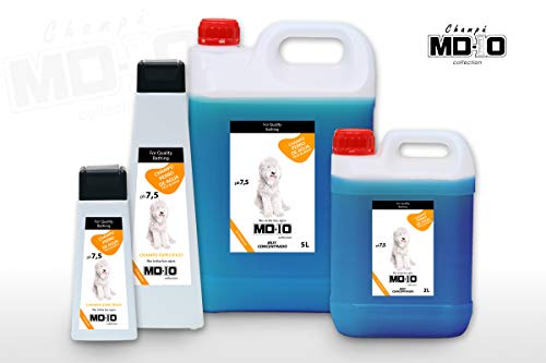 MD-10 COLLECTION Champú Perro de Agua para Pelo Blanco (750 ML)