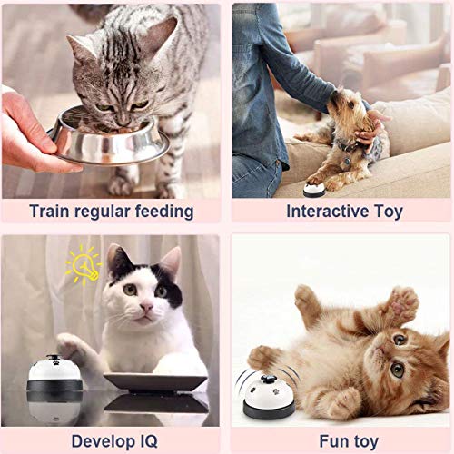 mengger Campana para Entrenamiento Mascotas Timbres de Gatos Perro 3 Piezas Bell Paquetes Colgante de Juguete El Dispositivo Comunicación Orinal Juguetes Interactivos Perros Campanas Timbre