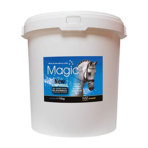 NAF INSTANT MAGIC - Tranquilizante de magnesio para caballos blanco blanco Talla:3 x 30ML