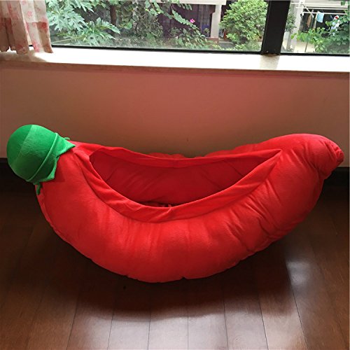 Newgreeny Nido De Perro Caliente Rojo Mascota Nido de Chile