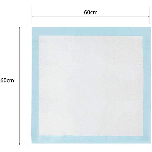 Nobleza Empapadores Perros Alfombrilla higiénica de Entrenamiento para Perros. Ultraabsorbente 60cm*60cm, 40pcs