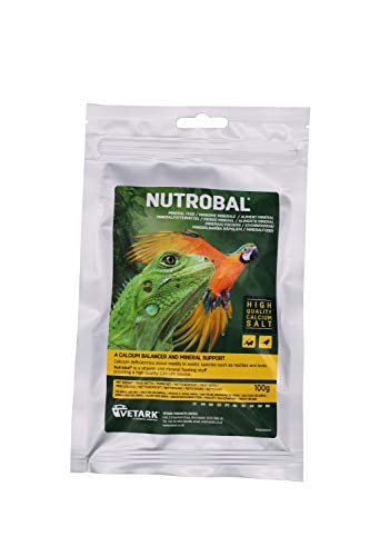 Nutrobal - Alimento complementario para Animales exóticos, 100 g