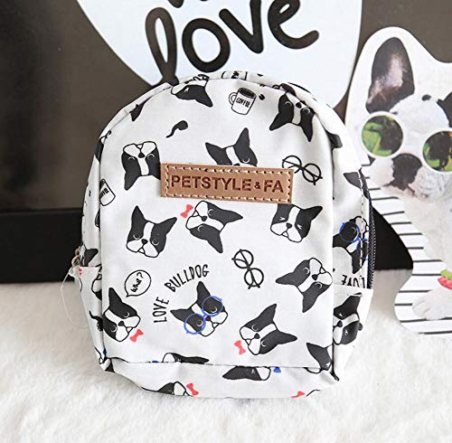Oyccen Ajustable Mochila de Arnés de Mascotas Bolsa para Viajar Caminar Al Aire Libre Arnés de Chaleco con Correa para Pequeños Perros Gatos