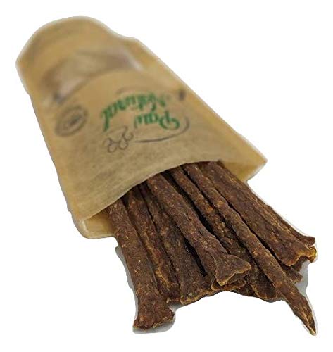 Paw Natural Golosinas para perros | 150 g de palitos de canguro | 100% sin gluten ni cereales | de carne fresca y saludable
