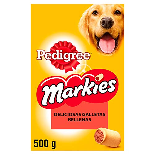 Pedigree Galletas Markies Para Mimar a tu Perro Mediano (Pack De 12 x 500g)