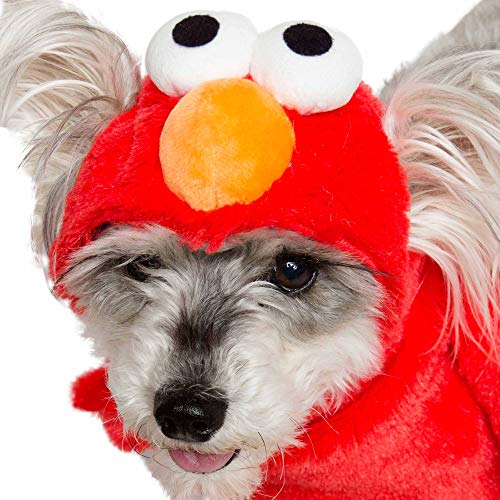 Pet Krewe Sesame Street Elmo - Disfraz de Perro pequeño