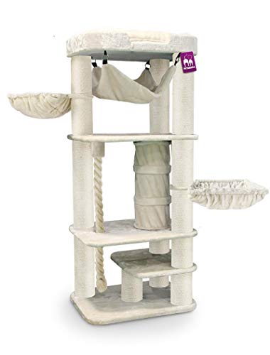 Petrebels Maine Coon Panorama 188 de Luxe - Rascador XXL para gatos Maine Coon y grandes gatos