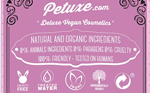 Petuxe Champú Vegano para cachorros. Champú Vegano Perros. Champú Mascotas. Todas las razas. Lavante, hidratante y vitalizante. Aloe Vera ecológico (500 ml)