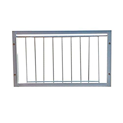 POPETPOP 10Pcs. Barra de Entrada de Jaula de Trampa de Puerta de pájaro de Paloma extraíble (Plata)