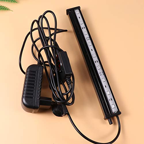 POPETPOP Acordes Burbuja de Luz - Telecomando Cambia Colore Luce Impermeabile Led Lampada Serbatoio di Pesce Leggero con Spina EU per Acquario E Acquario