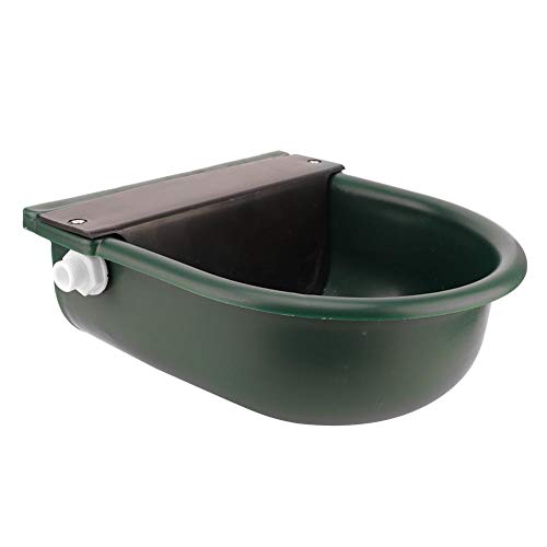 Pssopp Dispensador automático de Agua Cuenco Alimentador de Material de plástico Dispensador de Canal Tipo de Bola Flotante Ganado Válvula de flotación de Caballo Dispensador de Agua de Cabra