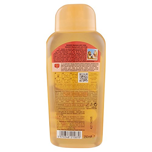 Purina Friskies - Champú para Perros de Pelo Largo, pH Neutro, 250 ml