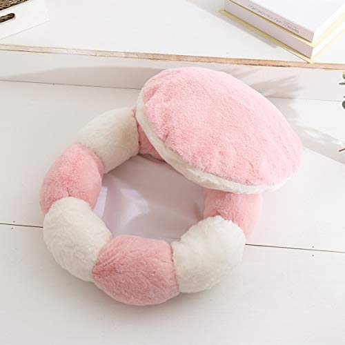 Rcsinway Pétalos super suave gato de angora camas de animales domésticos gato nido estera de arena puede ser lavable bolsa de dormir for mantener el calor Ruannuo, adecuados for los gatos, perros y an